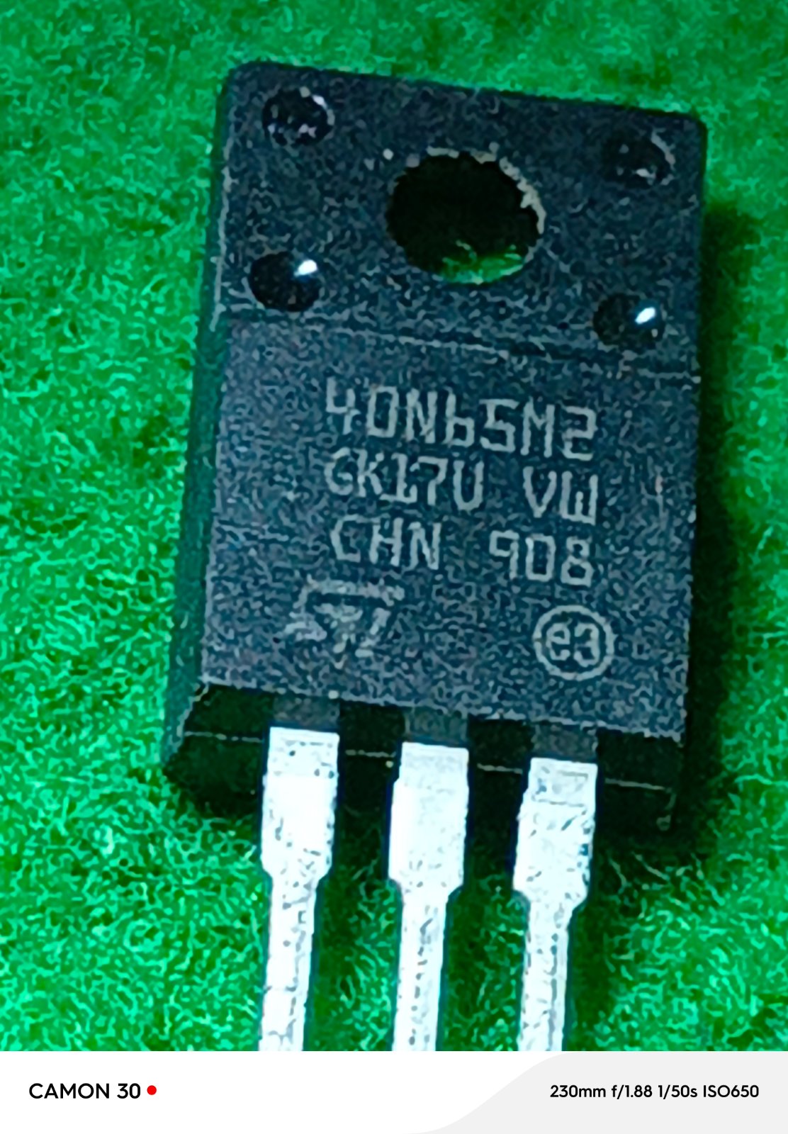 40N60M2 Mosfet-N 34A 600V TO-220
