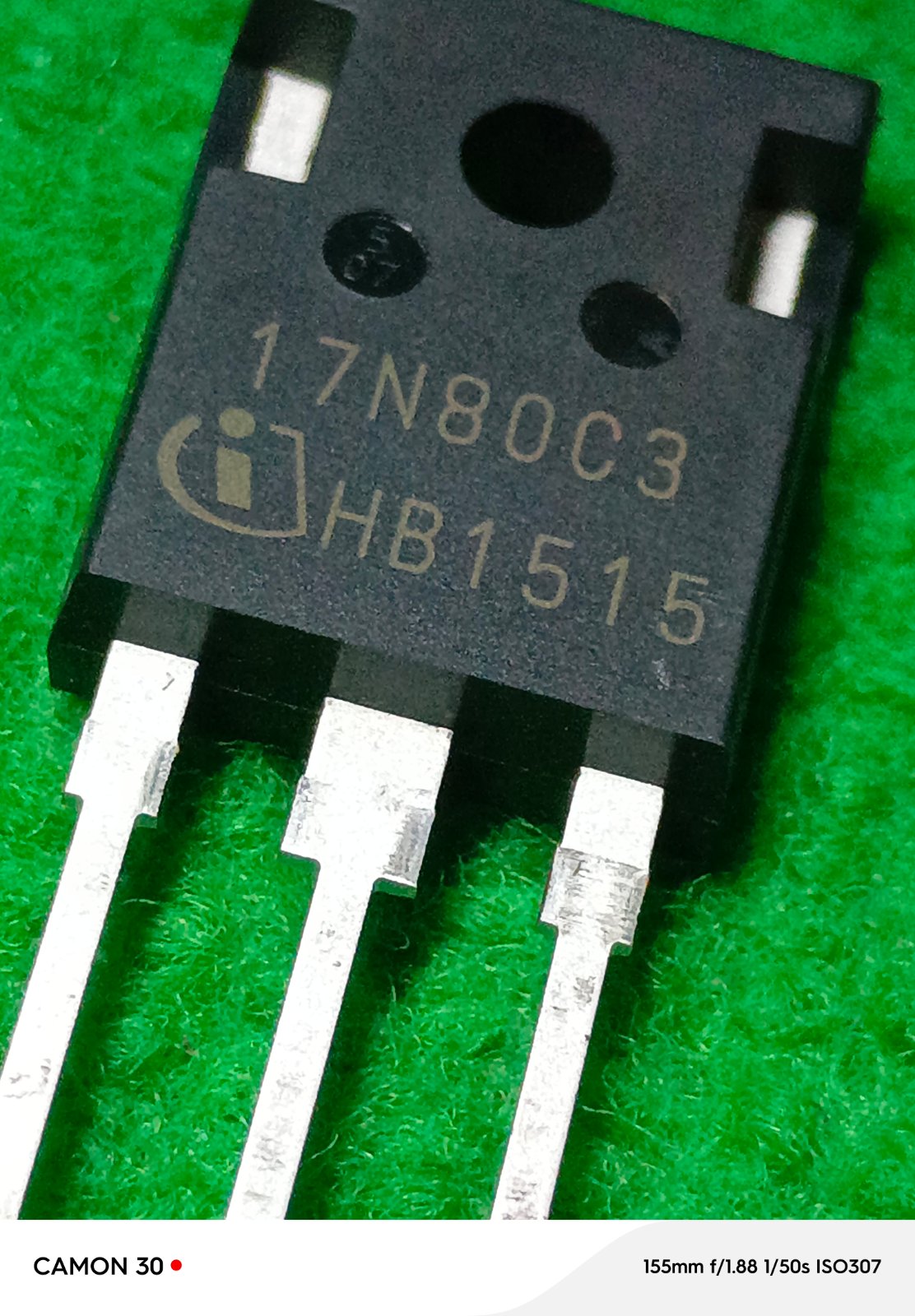 SPW17N80C3 mos-N 17A 800V TO-3P