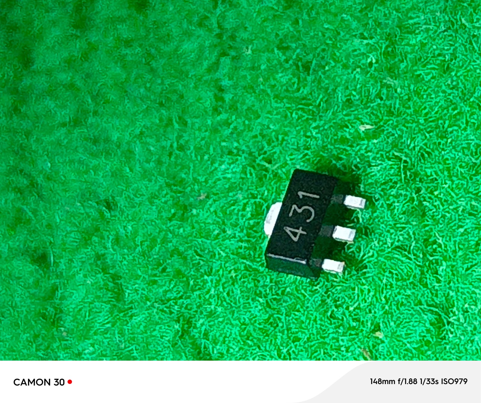 TL431 TO-89 shunt Regulator