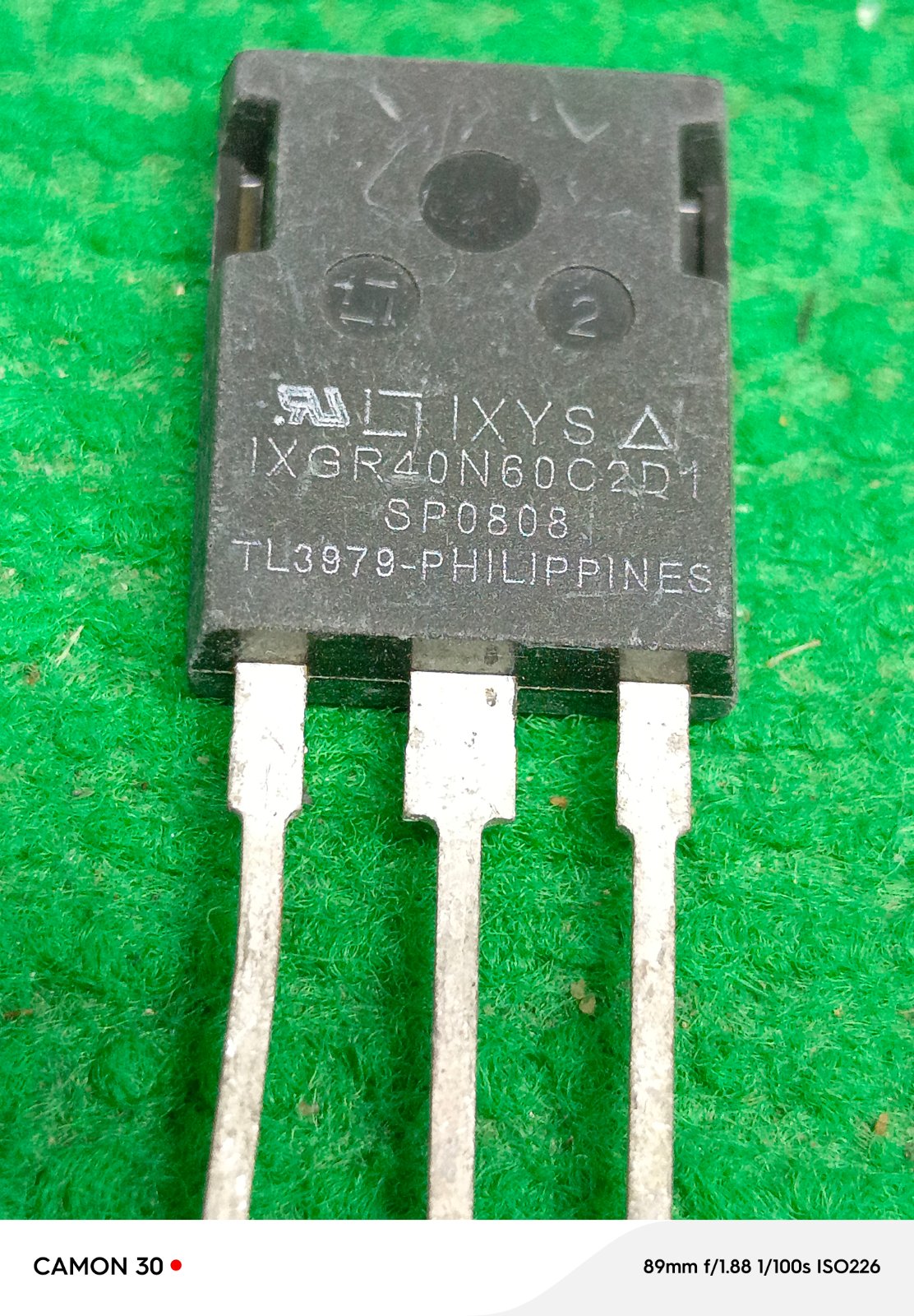 IXGR40N60C Hyper Fast IGBT 40A 600V TO-3P