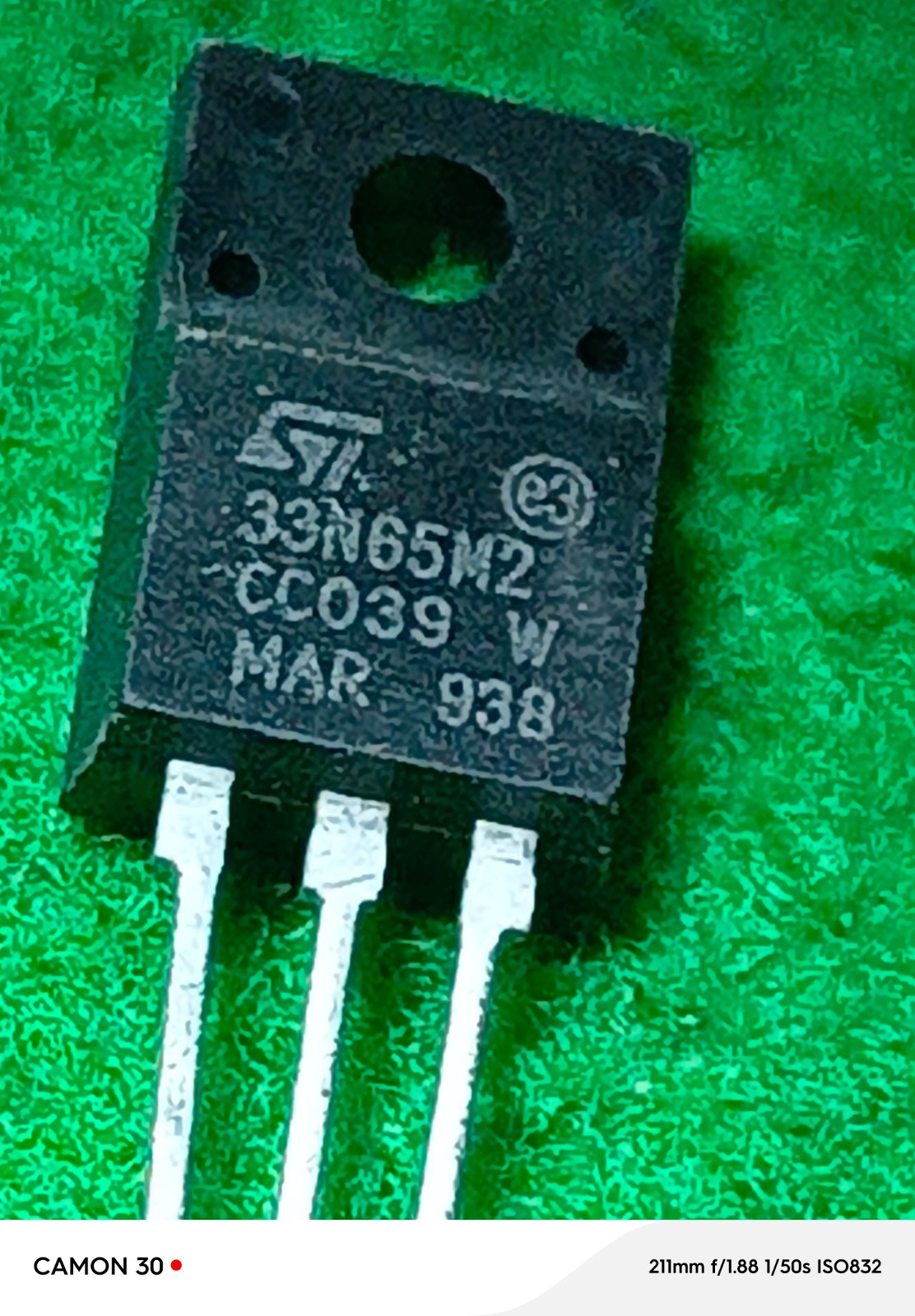 33N65M2 TO-220 Mosfet N 33A 650V