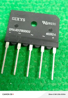 DMA40U1800GU Rectifier 3 phases 40A 1,8KV