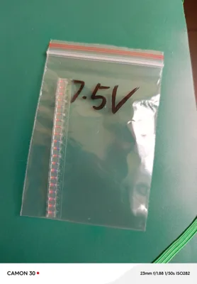 ZENER 7V5 — 2