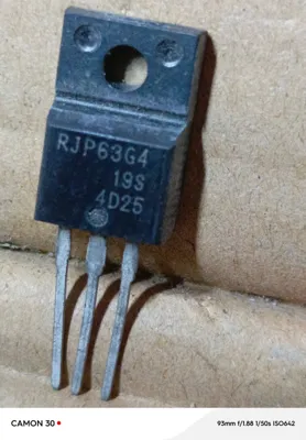 RJP63G4 TO-220 IGBT 630V 40A