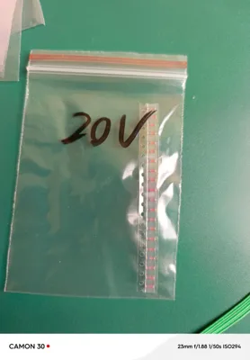 ZENER 20V DO-41, SOD-123(1206)  — 3