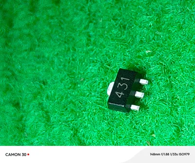 TL431 TO-89 shunt Regulator