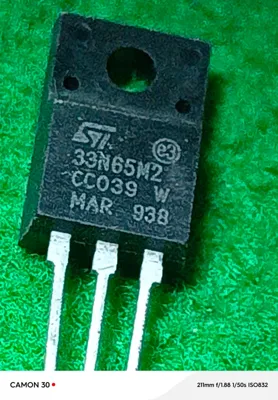 33N65M2 TO-220 Mosfet N 33A 650V